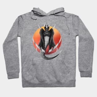 Kawaii Dark Lord Dragon - With Background Hoodie